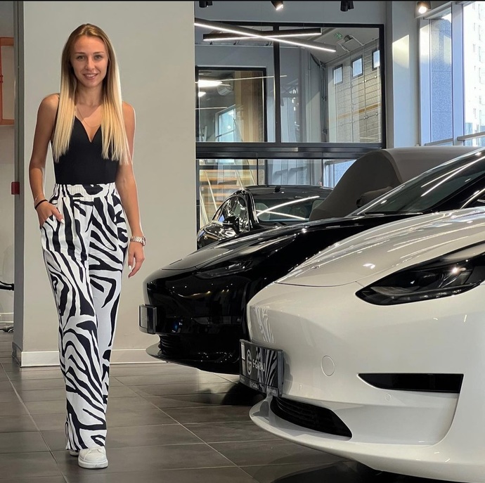 Tesla marka araba seven kadından sizce olur mu?