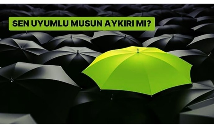 Sen uyumlu musun aykırı mı?