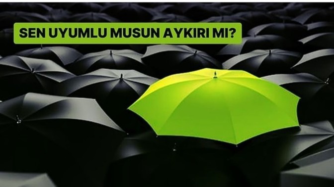 Sen uyumlu musun aykırı mı?