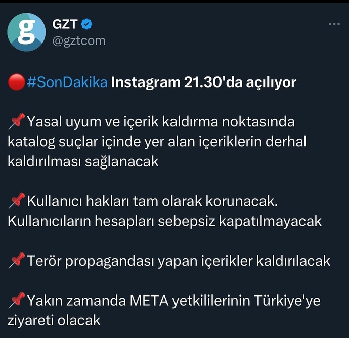 Instagram açıldı! Instagramsız günleriniz nasıl geçti? Bu süreci nasıl değerlendiriyorsunuz?