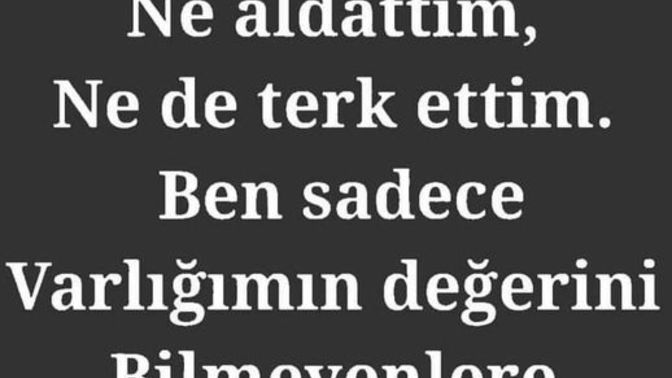 Sana değer vermeyen birine değer verip kendini değersiz hissettiğin oldu mu?