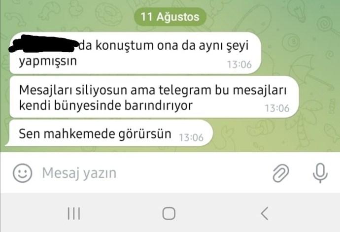 Sizce bu aptal bir b*k yapabilir mi mesaj silindi?