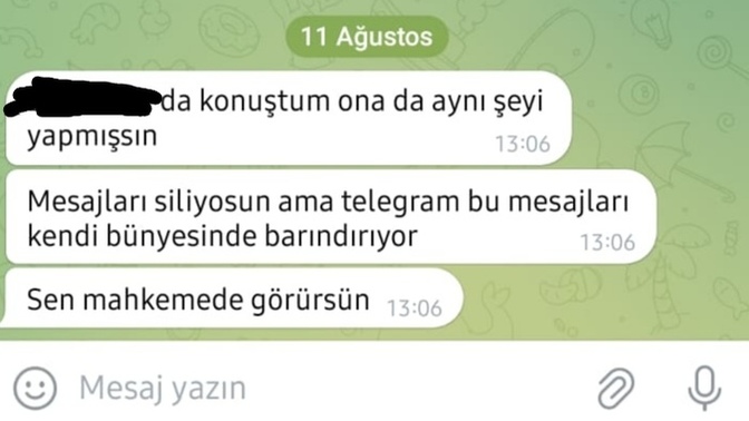 Sizce bu aptal bir b*k yapabilir mi mesaj silindi?