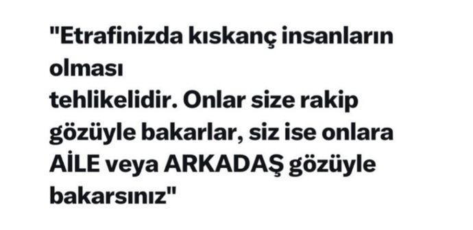 Etrafınızdaki kıskanç insanlardan nasıl kurtulursunuz