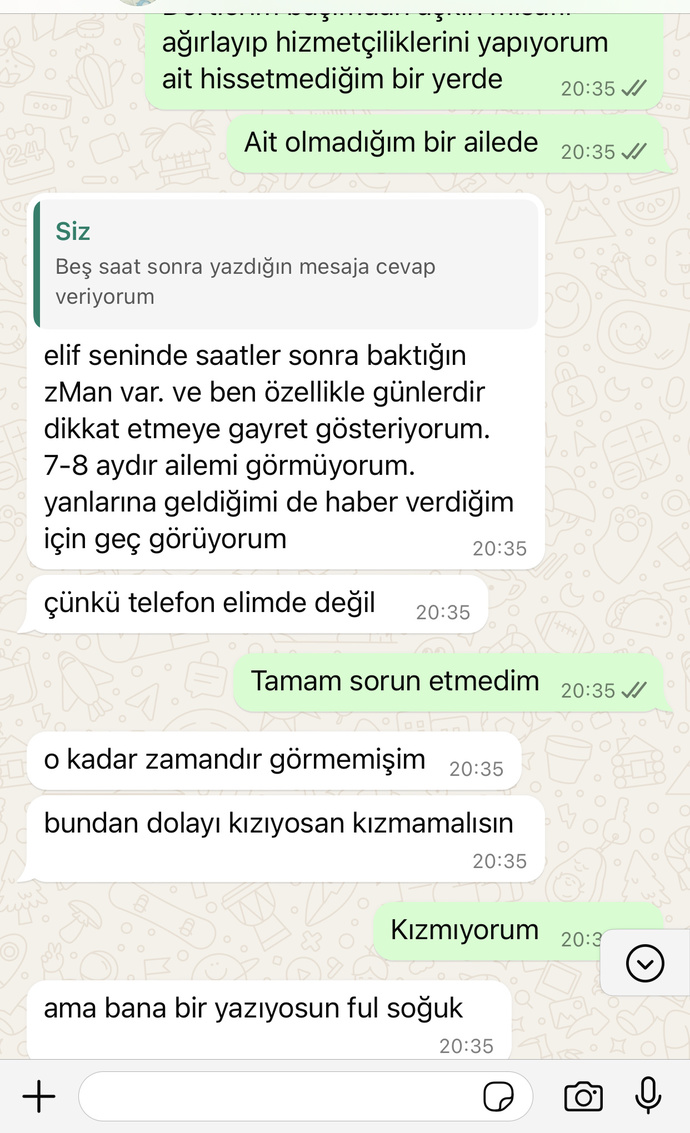 Siz olsanız direkt ayrılır mısınız yoksa ghostlar mısnız?
