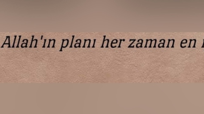Güzel bir söz paylaşır mısınız?