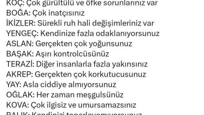 Burcunuza insanlar neden sizinle sevgili olmuyor?