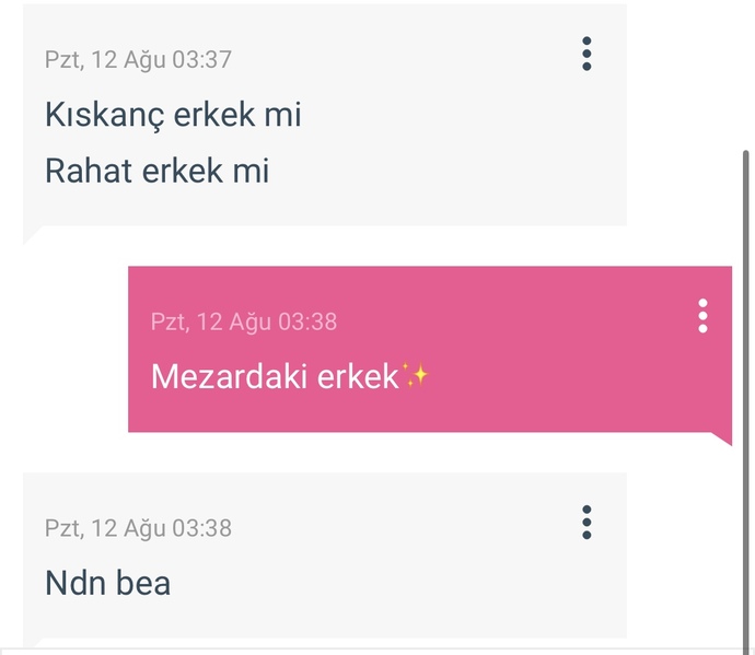 Yanlış bir şey mi söylemişimm?
