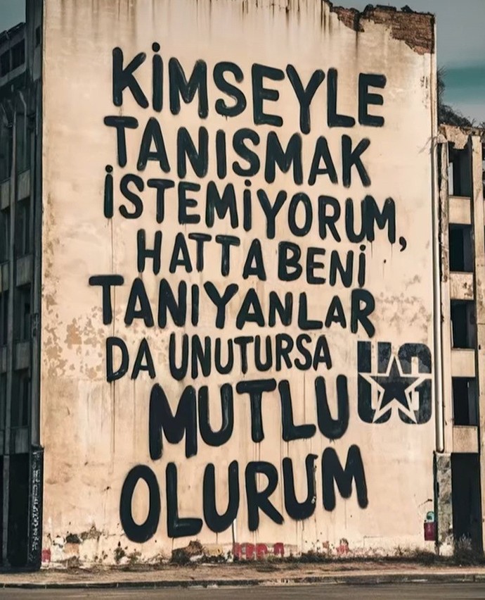 İnsanlardan soğudunuz mu mümkünse uzak olsunlar diyormusunuz sizde?