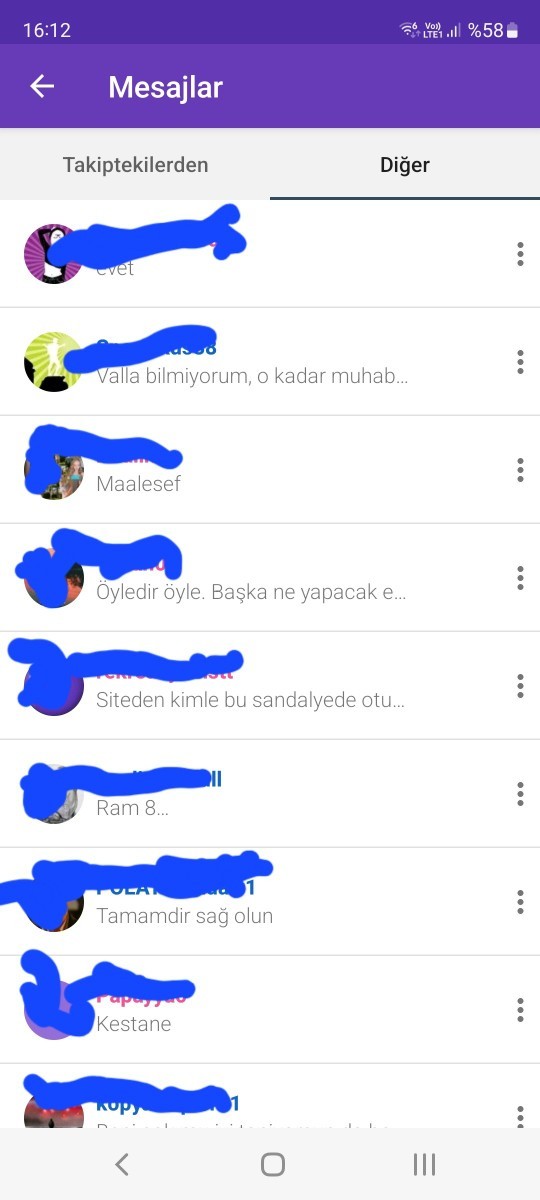 Dm ekran fotonu burada paylaşmaya cesaretin var mı?