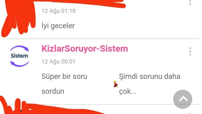 Dm ekran fotonu burada paylaşmaya cesaretin var mı?