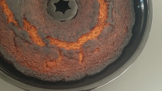 Bu kek yanık mı?