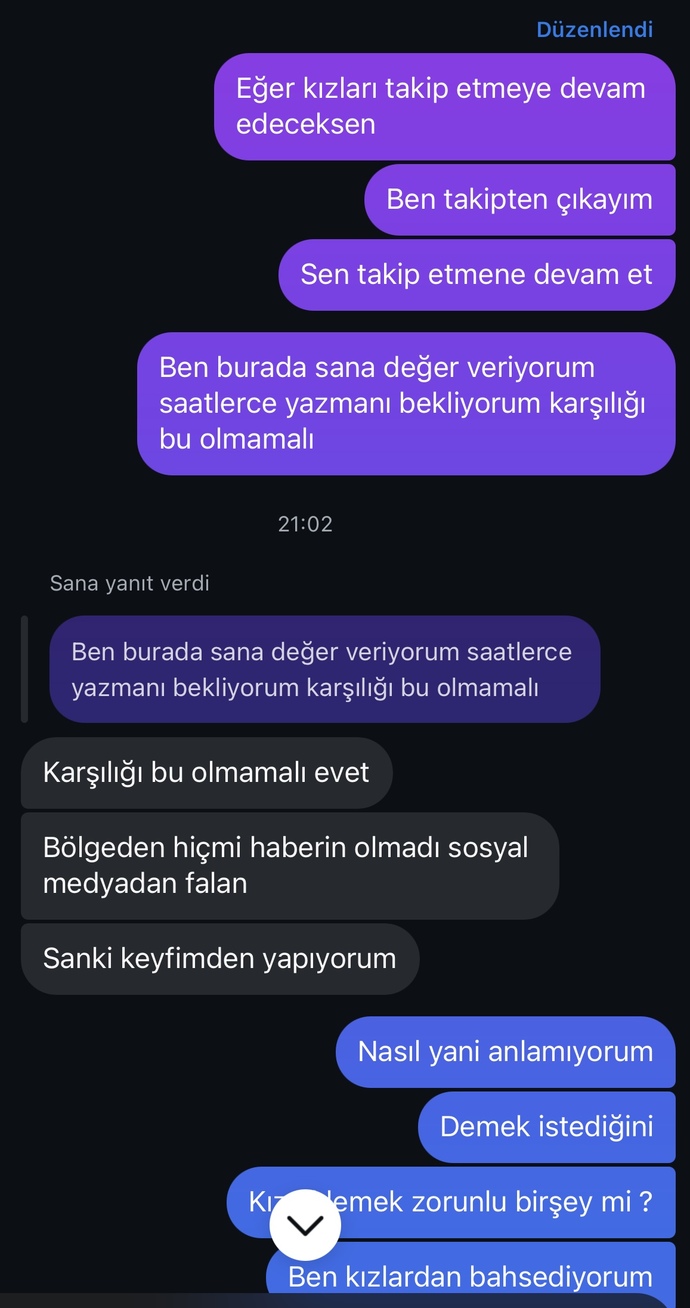 Irakta ki erkek arkadaşım?