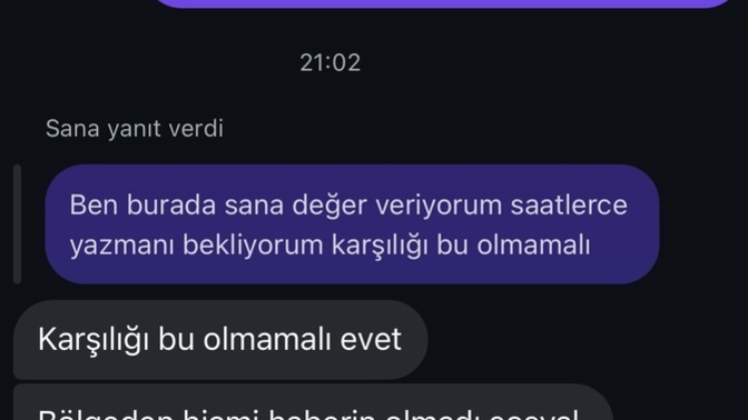 Irakta ki erkek arkadaşım?