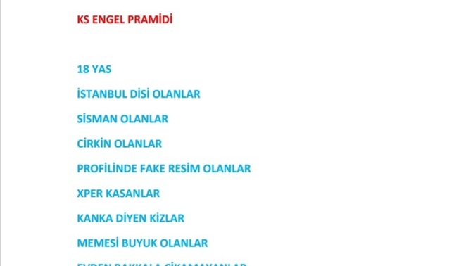 Engel atmadigim 18 yaş, 1 xper, İstanbul dışı, şişman, evli, sözlü, manitali, flortlü pembeli kaldı mi?