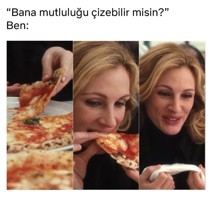 Görür görmez mutlu olduğunuz bir yemek var mı?