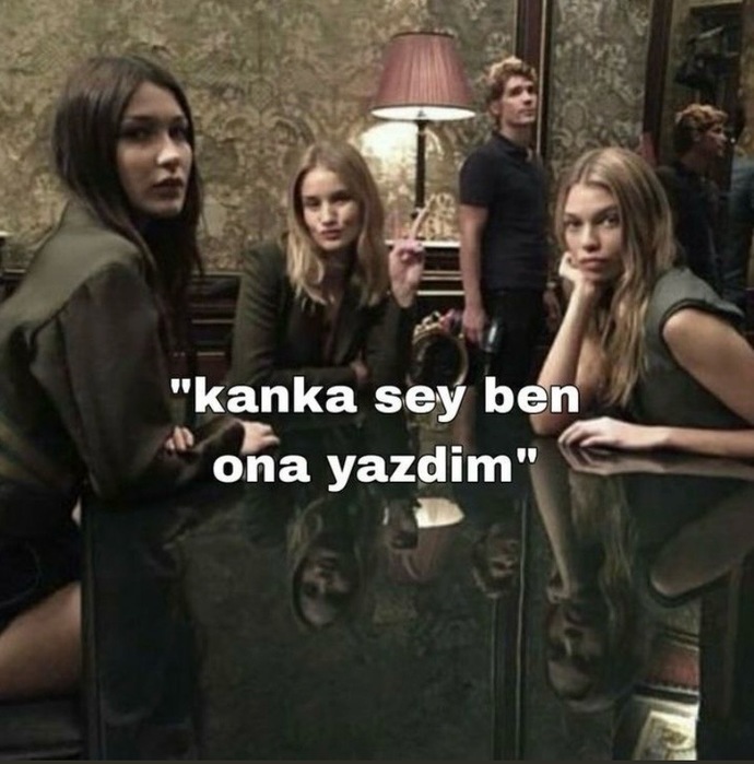 Birine yazmamak için kendinizi tutuyor musunuz?