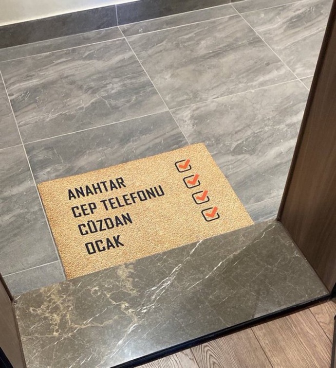 Evden çıkarken bu kontrolü yapar mısınız?