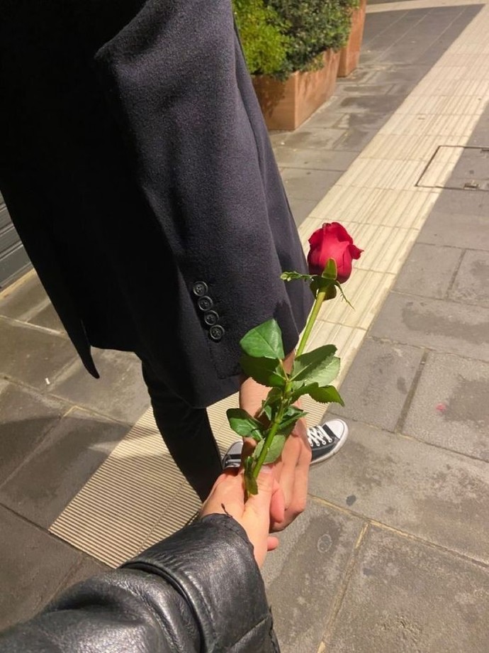 Gül yerine şakayıkta olabilir