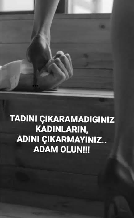 Arkadan konuşmak kadın işi mi erkek işi mi?