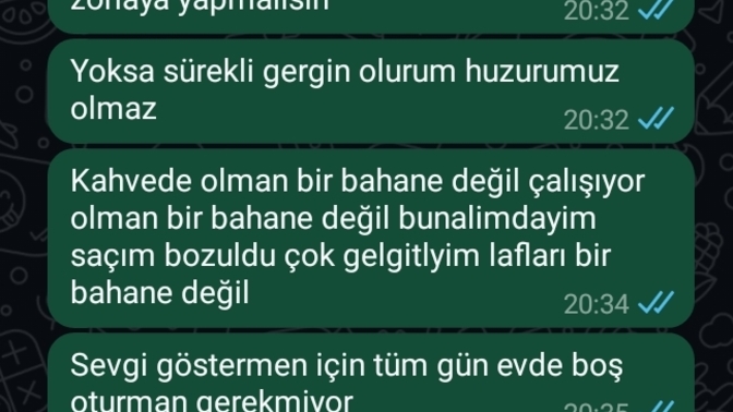 Sizce haklı miyim arkadaşlar?