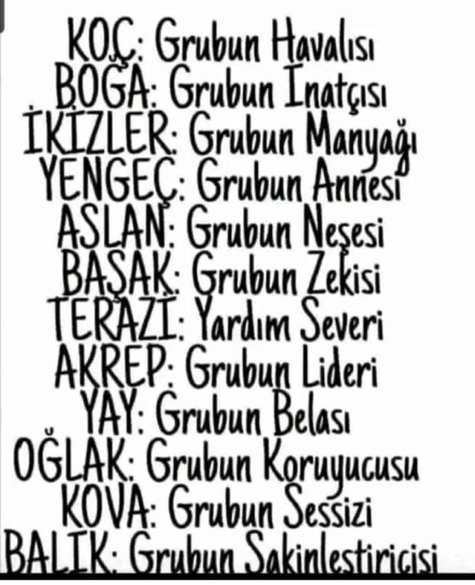 Sen grubun neyisin🤗🤗 bugünlük size bu kadar soru yeter 🤭?