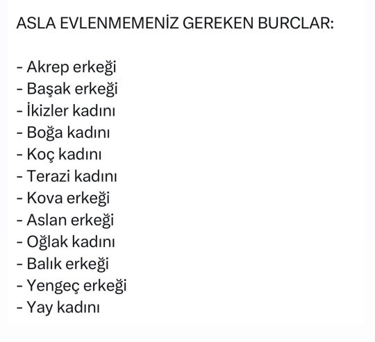 Asla evlenilmemesi gereken burçlar açıklandı, sizin burcunuz nedir?