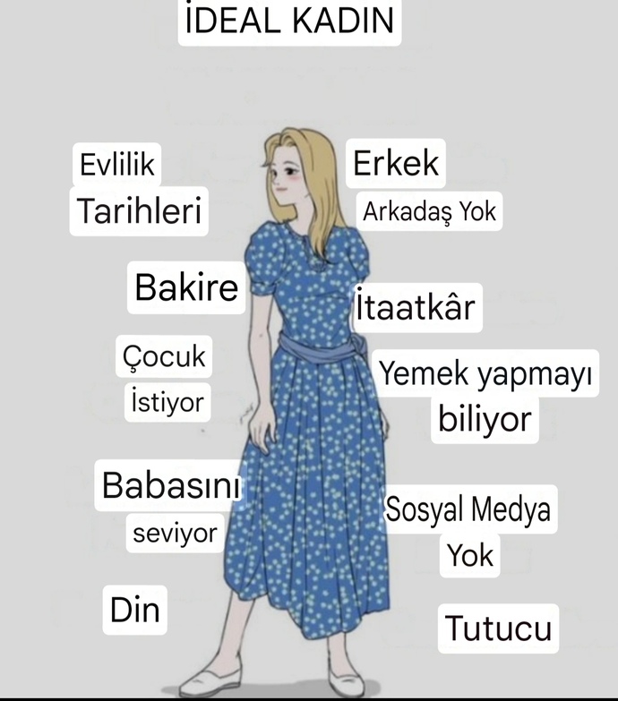 ABD de Avrupada kadınlara bakış açısı farklı değil. abd li sağcıların ideal kadın görüşü budur ne düşünüyorsunuz?