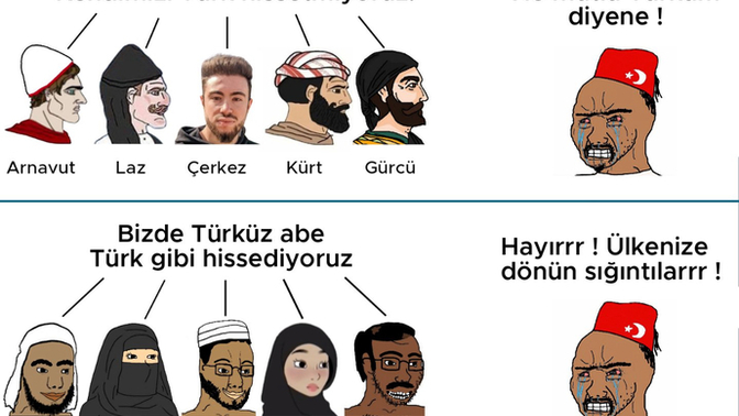 Türkiye’de yaşayan herkes türk ise neden arapları kabullenmiyorlar?
