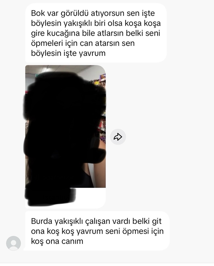 Bunun yazdığı normal mi?