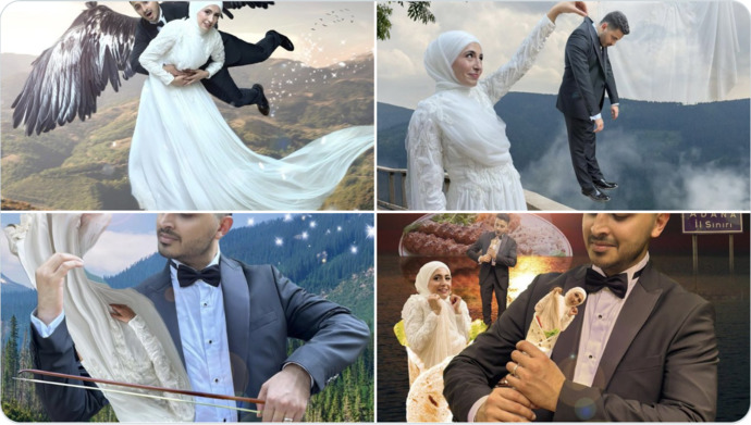 Şöyle fotoğraflarımız olsa güzel olmaz mıydı birtanem✍🏻 Merakın yok mu böyle şeylere?