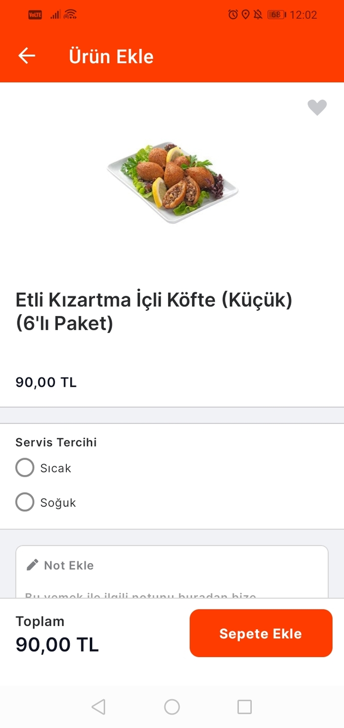 Komagene 6 tane küçük içli köfte 30 tl uygun mu sizce (indirimle bu fiyata?