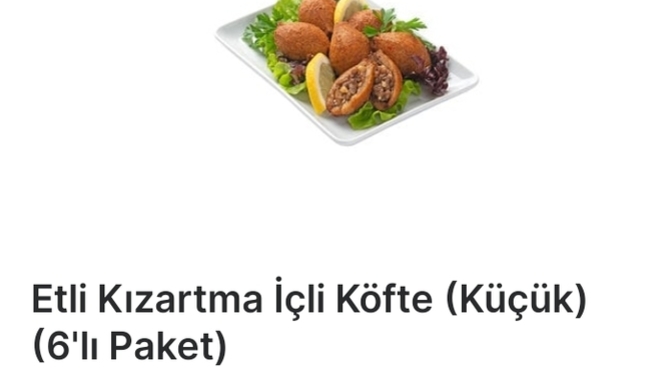 Komagene 6 tane küçük içli köfte 30 tl uygun mu sizce (indirimle bu fiyata?