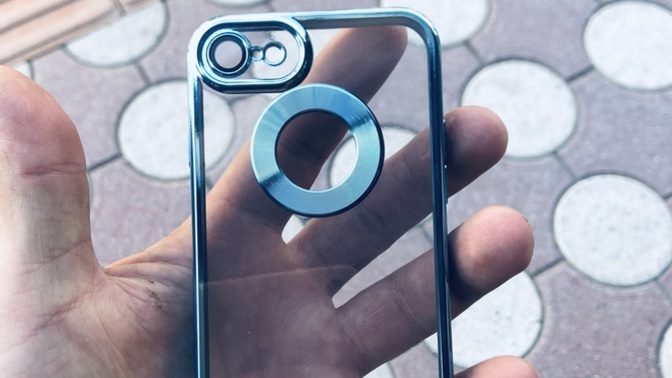 Kılıfım nasıl iPhone 8 için kamera korumalı lansman mavi kılıf aldım 170 tl ye?