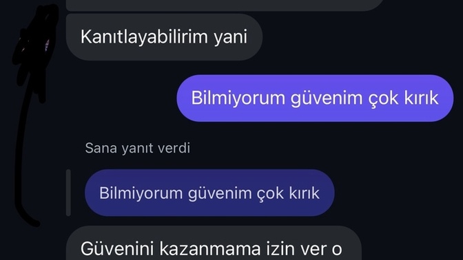 İnstagramda konuştuğum çocuğa ağir mi konuşmuşum sizce?