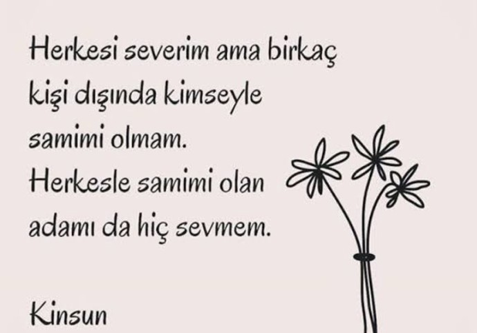 Herkesle samimi olan / olmak isteyen insanlar hakkında ne düşünüyorsunuz?