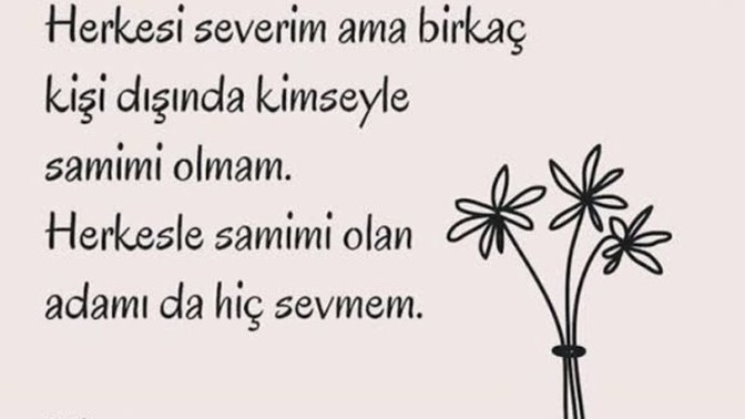 Herkesle samimi olan / olmak isteyen insanlar hakkında ne düşünüyorsunuz?