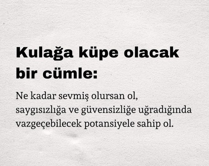 Birine değer verdiğiniz de ne olursa geri adım atarsınız?