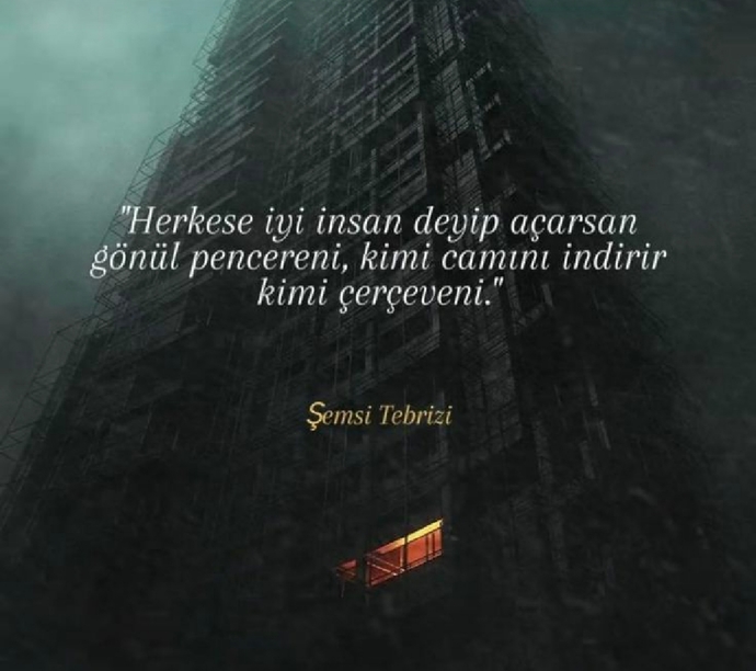 Herkese içinizi açar mısınız?