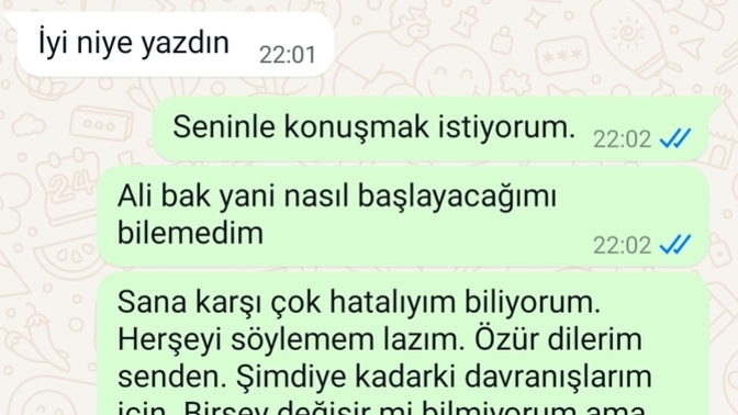 Arkadaşlar sizce artık beni sever mi? Çok üzgünüm yaptıklarım için😔 kendisi nişanlım?