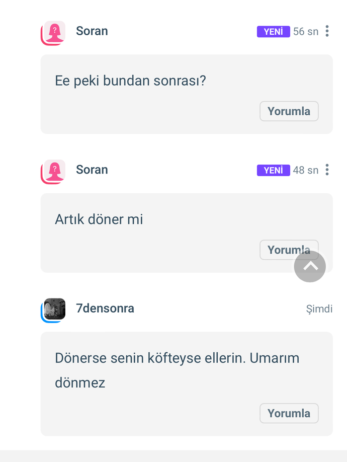 Ali kızdan ayrılmış. Döner mi sizce?