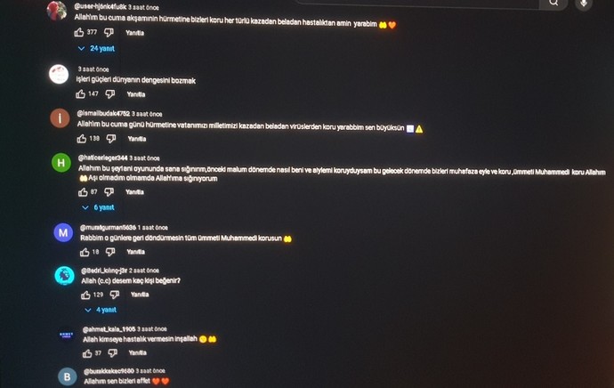 Sizde Youtube dan Allah a mesaj gönderiyormusunuz?