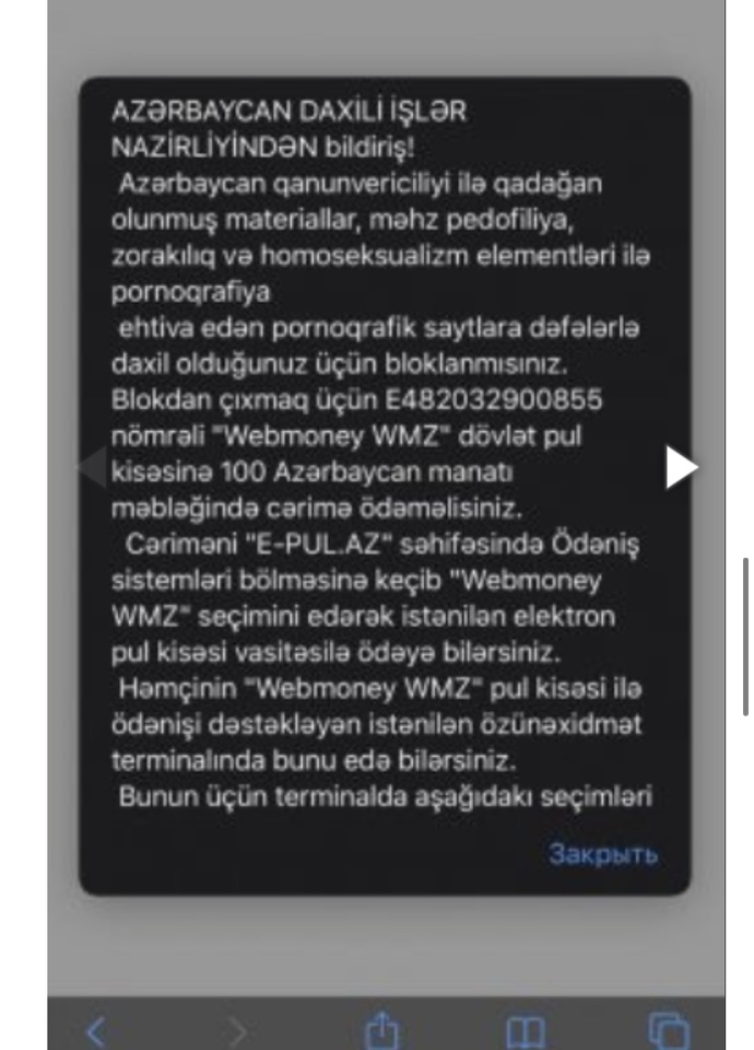 Bu doğru mu Azerbaycanlılar yazın bilmeden bir linke basdım tık tokda?