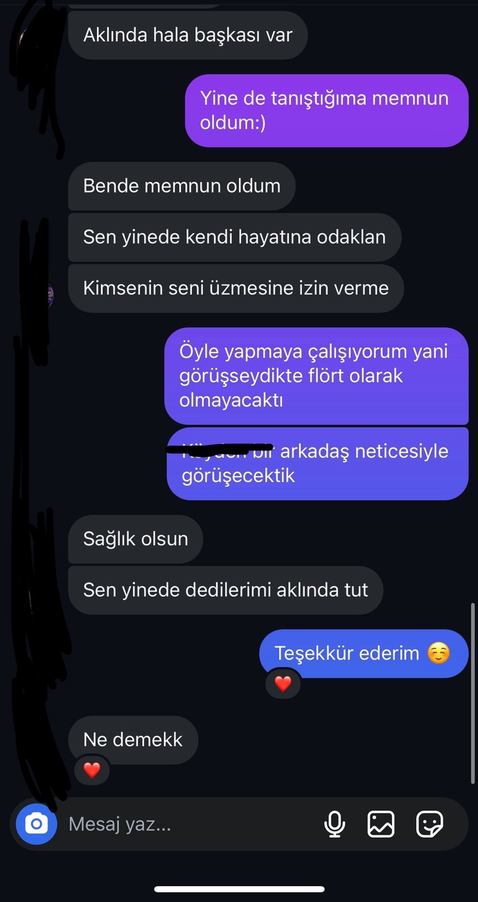 Biriyle konuşunca böyle oluyorum?