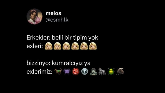 Nasıl tiplerden hoşlanırsın?