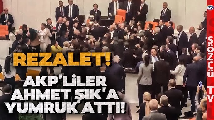 Akp gurubu, TBMM de konuşma yapan Tip milletvekili Ahmet Şıka saldırdı... ?