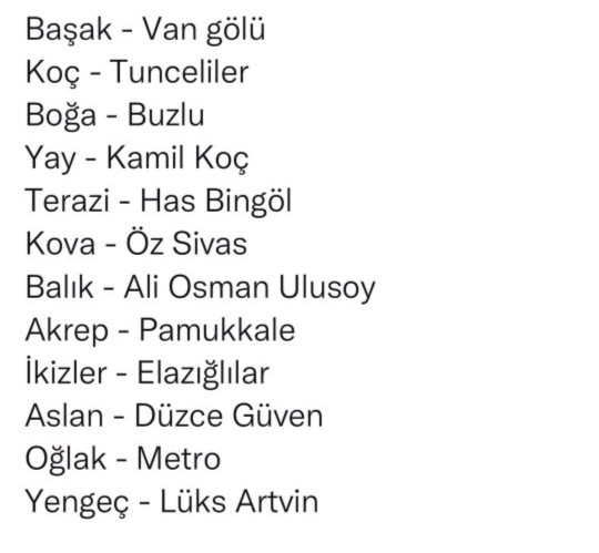 Burcuna göre hangi otobüs firmasısın?