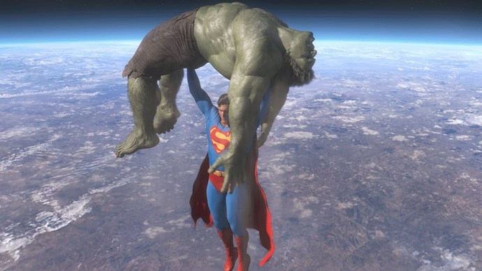 Superman vs Hulk sizce hangisi kazanır?