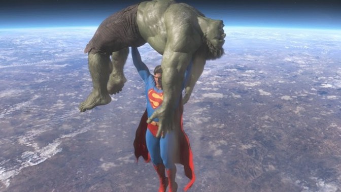 Superman vs Hulk sizce hangisi kazanır?