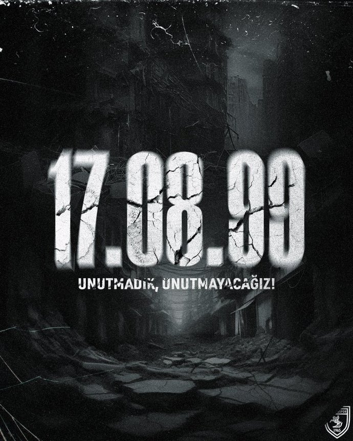 Unutmadık, unutmayacağız! 17 Ağustos Marmara Depreminin üstünden çeyrek asır geçti! Yeterince bilinçlendiğimizi düşünüyor musunuz?